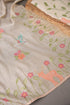 Conscious Couture Beige Muslin Cotton Pichwai Unstitched Suit Set